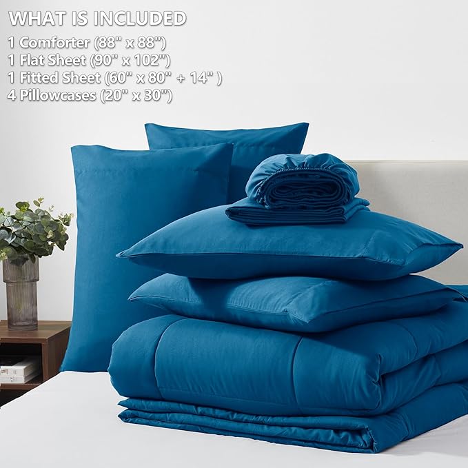 Comforter Set - Queen - 7 Piece