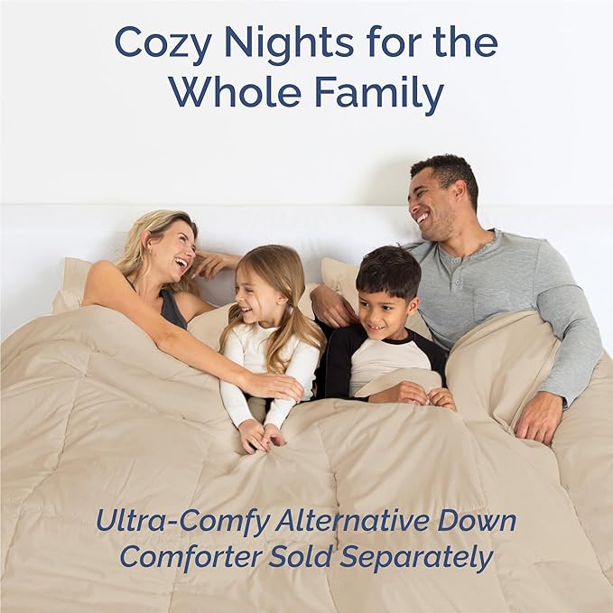 Cooling Bed Sheet Set - Twin XL - 16 in Deep Pocket - 4 Piece