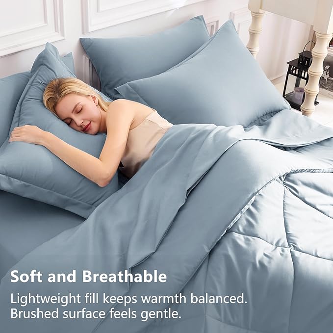 Down Alternative Comforter Set - Full - 7 Piece