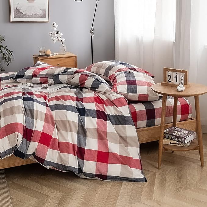 Linen Duvet Cover Set - Full