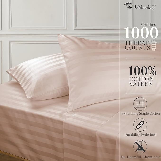 Bed Sheet Set - California King - 16 in Deep Pocket - 4 Piece