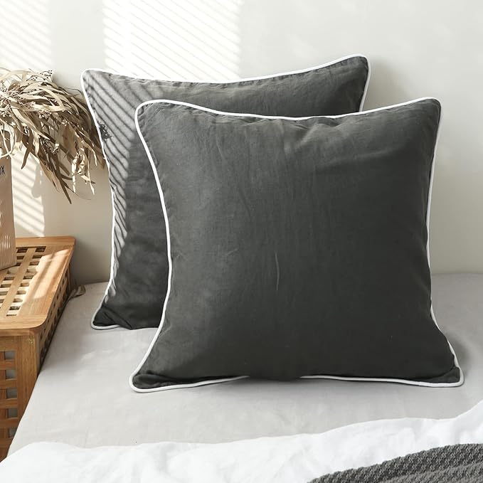Linen Pillowcase Set - 2 Piece