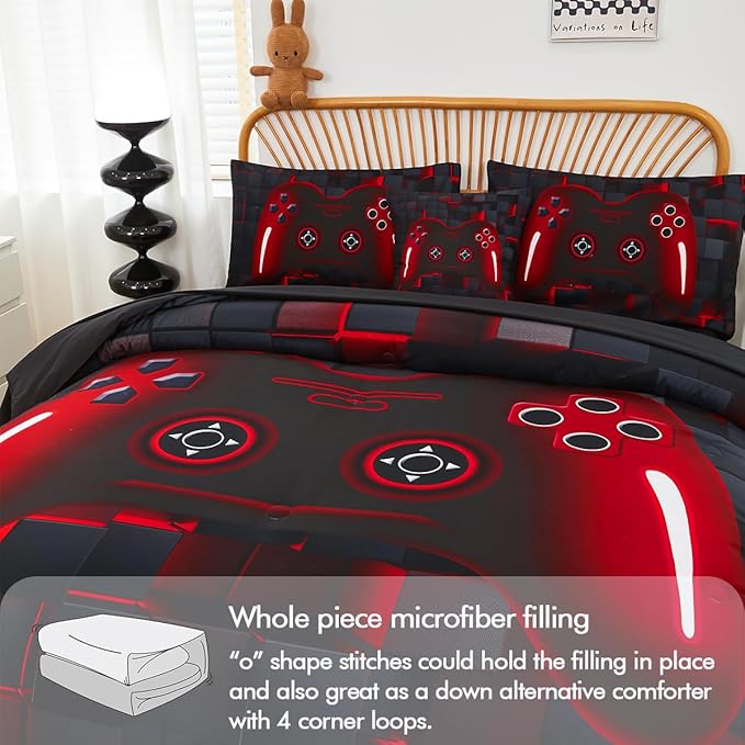 Comforter Set - Queen - 6 Piece