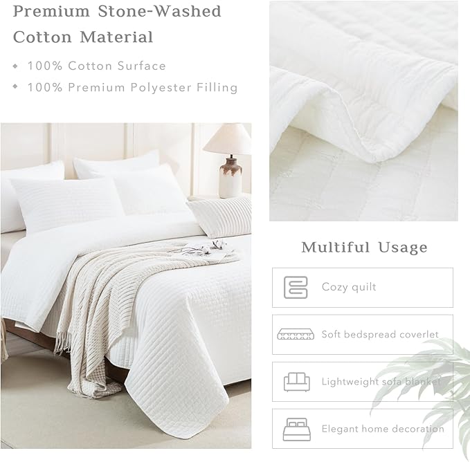 Bedding Set - King - 3 Piece