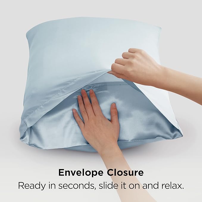 Satin Pillowcase Set - Queen - 20 x 30 in - 2 Piece