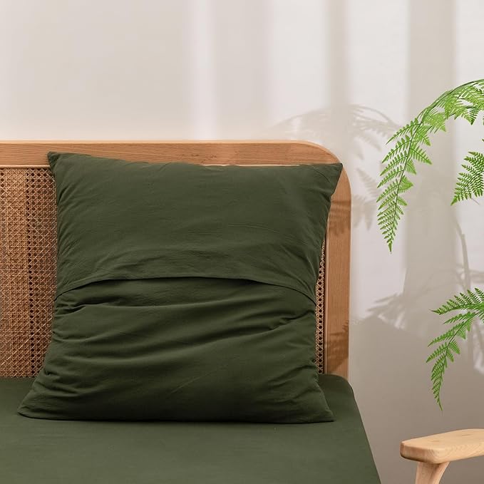 Linen Pillowcase Set - 26 x 26 in