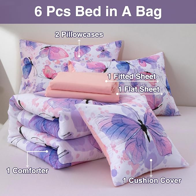 Comforter Set - Queen - 6 Piece