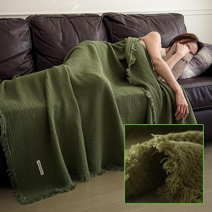 100% Cotton Blanket - Twin