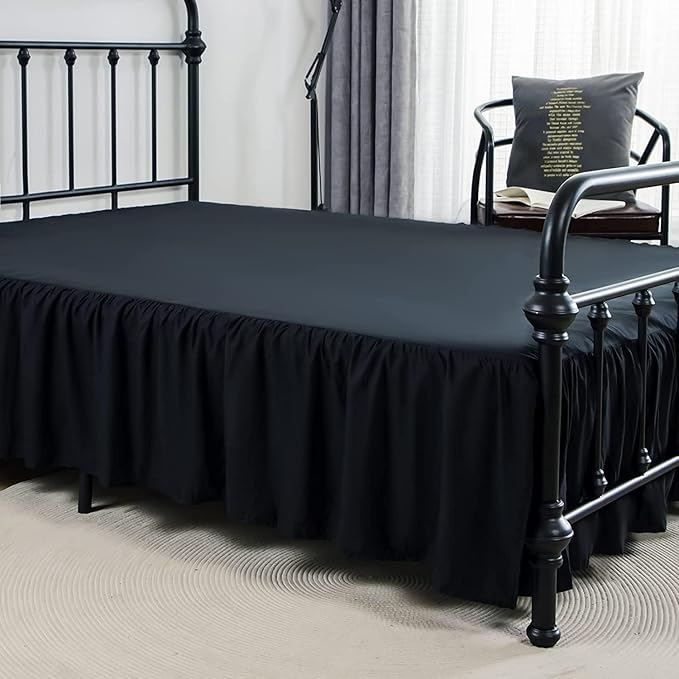 Bed Skirt - King - 12 in Drop