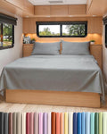 Cooling Bed Sheet Set - Queen - 4 Piece