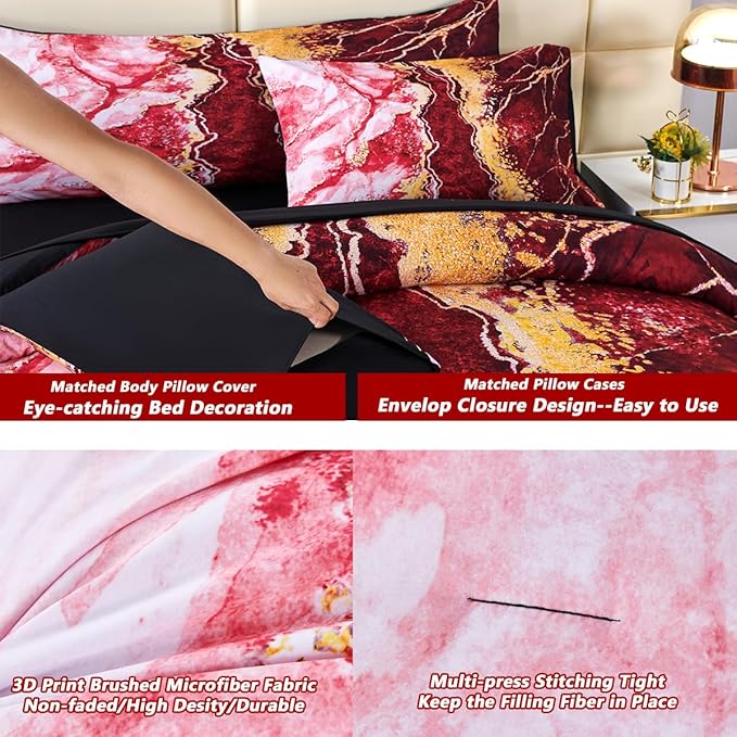Comforter Set - Queen - 6 Piece