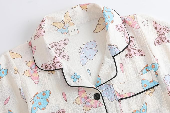 Shorts Pajama Set - Short Sleeve - 2 Piece