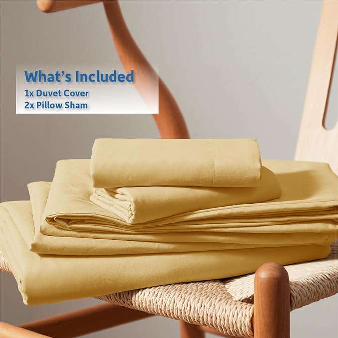 Duvet Cover Set - California King - 104 x 98 in - 3 Piece