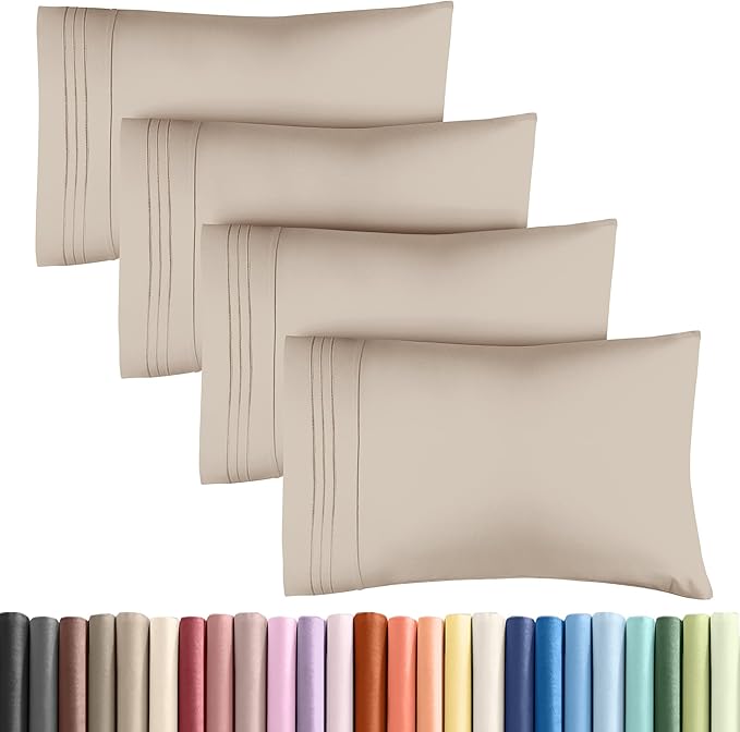 Pillowcase Set - Queen - 4 Piece