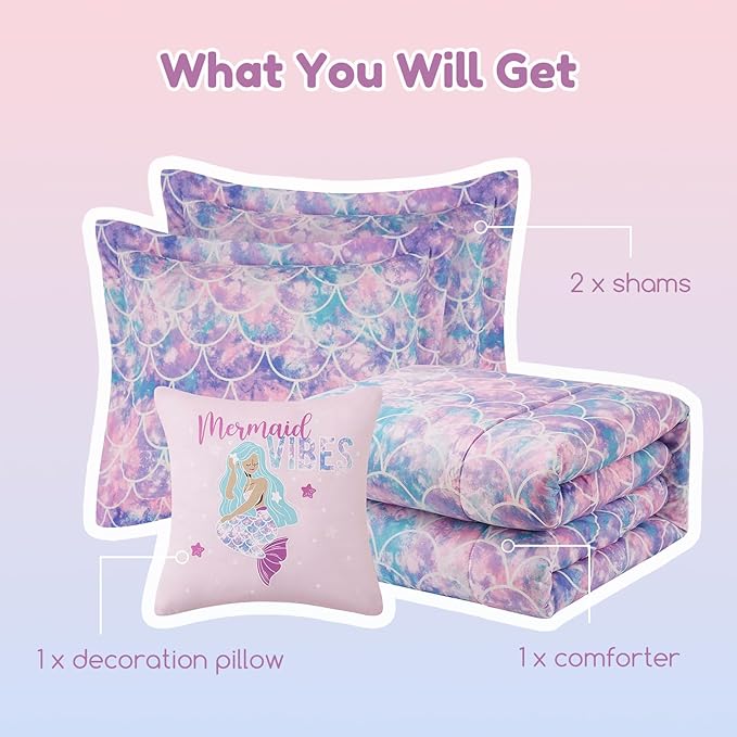 Comforter Set - Full - 4 Piece