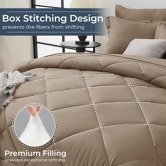 Comforter Set - King - 7 Piece