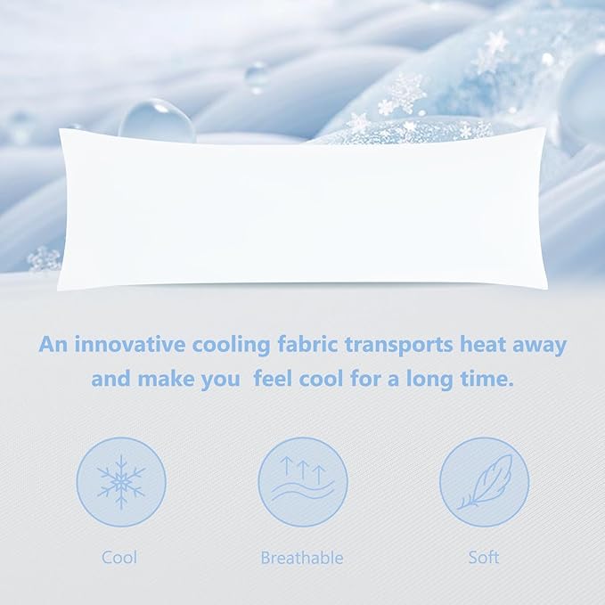 Cooling Body Pillow - Full - 20 x 54 in