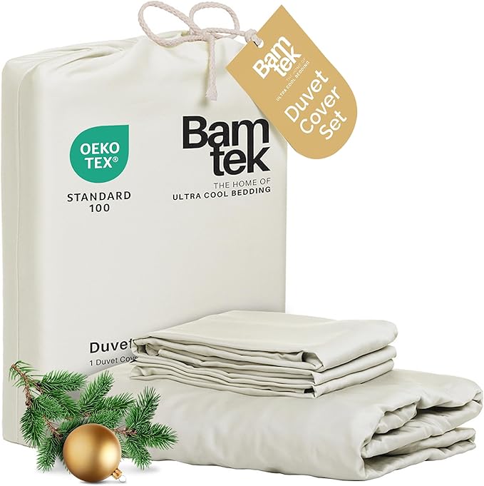 Bamboo Cooling Duvet Cover Set - King - 3 Piece