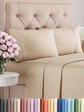 Cooling Bed Sheet Set - King - 4 Piece