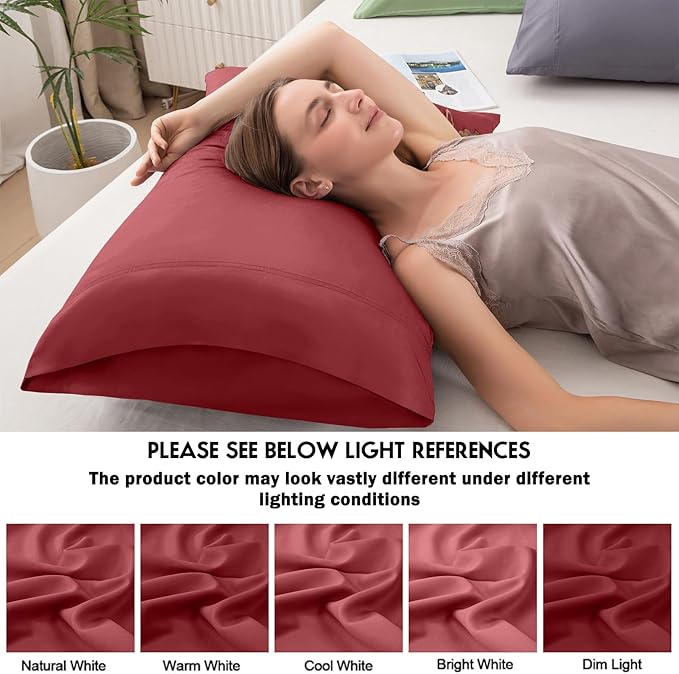 Cooling Pillowcase Set - Queen - 2 Pack