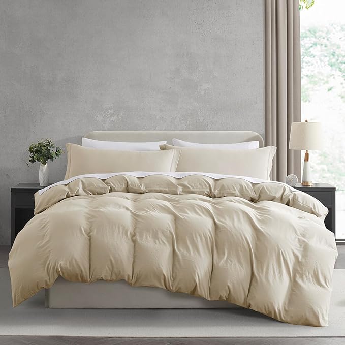 Duvet Cover Set - Queen - 90 x 90 in - 3 Piece