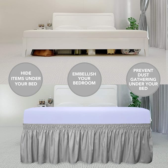 Bed Skirt - King - 18 in Drop