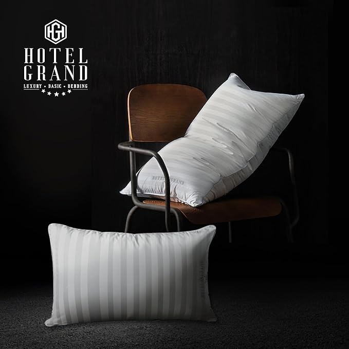100% Cotton Bed Pillow - King - 2 Piece