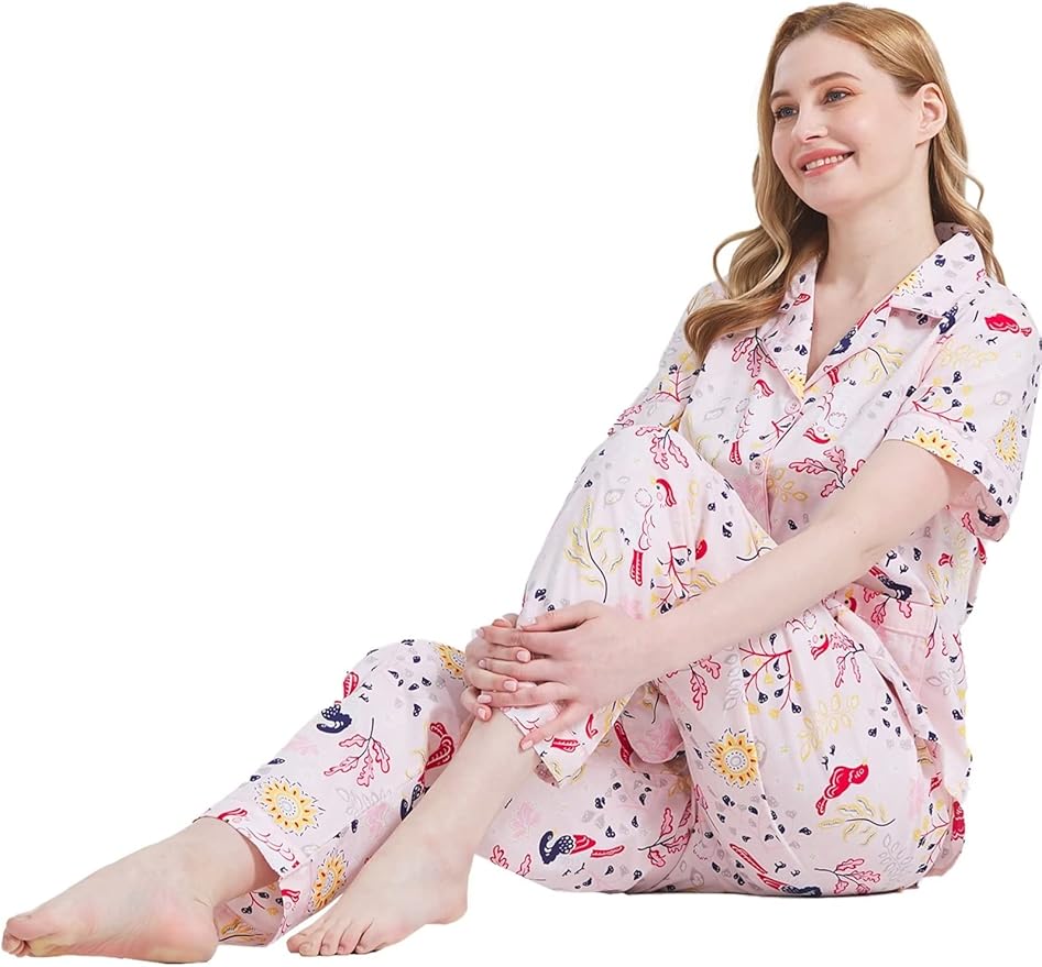 Women's Pants Pajama Set - 2 Piece