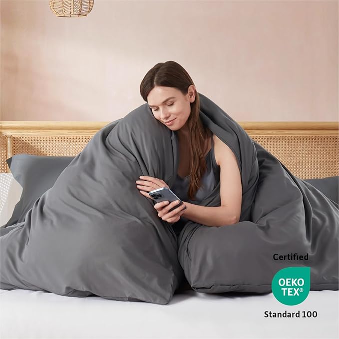 Down Alternative Duvet Cover Set - Twin - 3 Piece