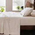 Linen Bed Sheet Set - King - 4 Piece