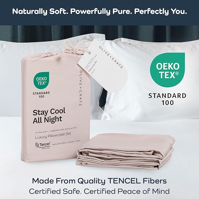 Cooling Pillowcase Set - King - 2 Piece