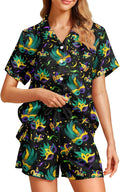 Women's Pajama Set - Short Sleeve - 2 Piece