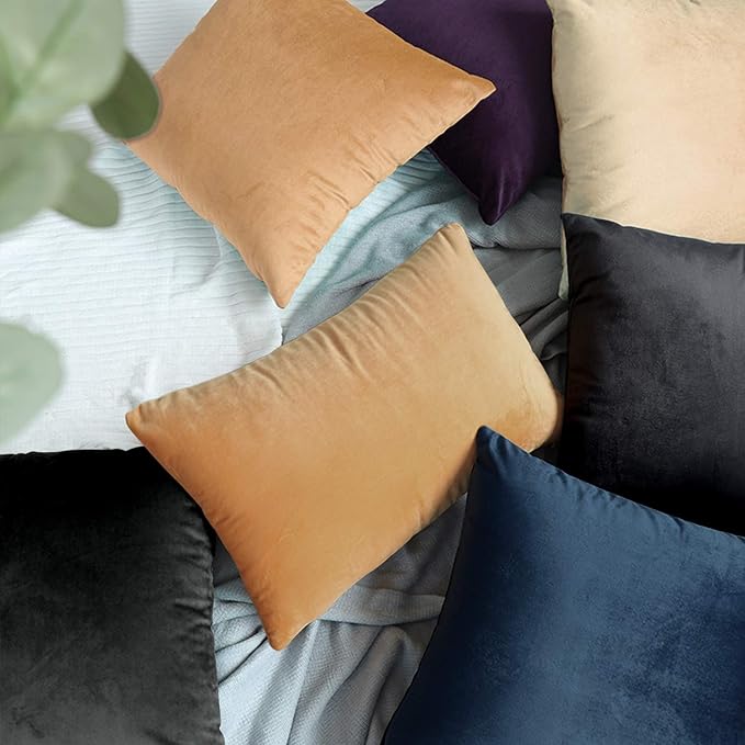 Flannel Pillowcase Set - King - 20 x 36 in - 2 Pack