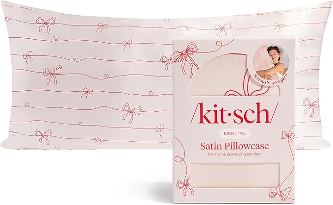 Satin Cooling Pillowcase - King