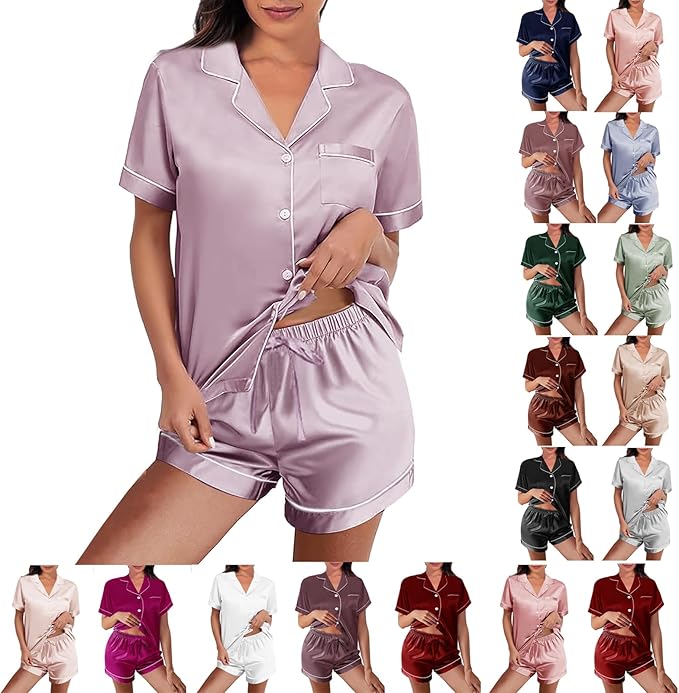 Satin Pajama Set