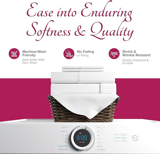 Linen Cooling Pillowcase Set - Queen - 2 Piece