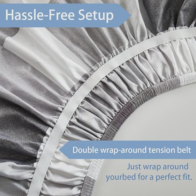 Bed Skirt - King - 15 in Drop
