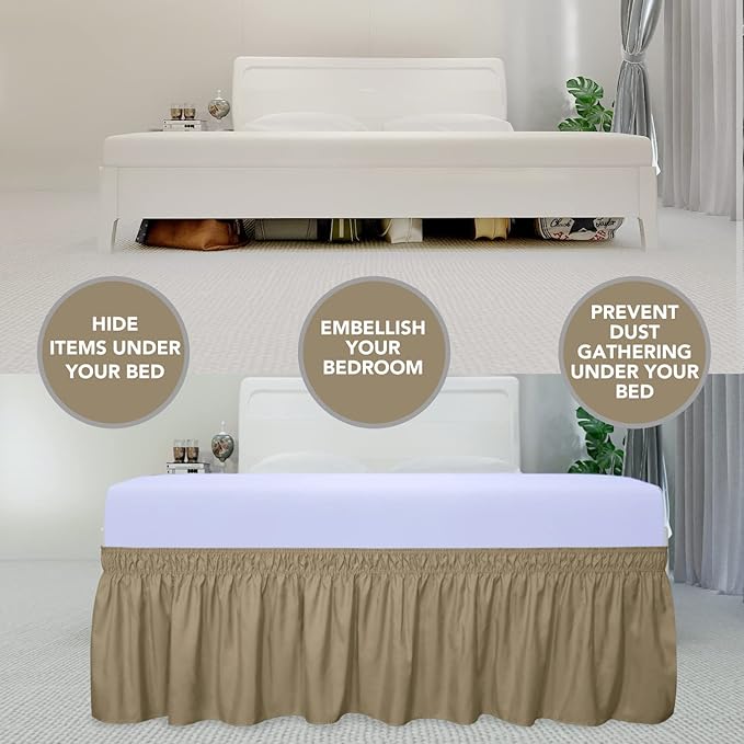 Bed Skirt - King - 18 in Drop