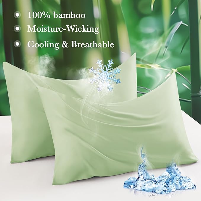 Bamboo Cooling Pillowcase - King
