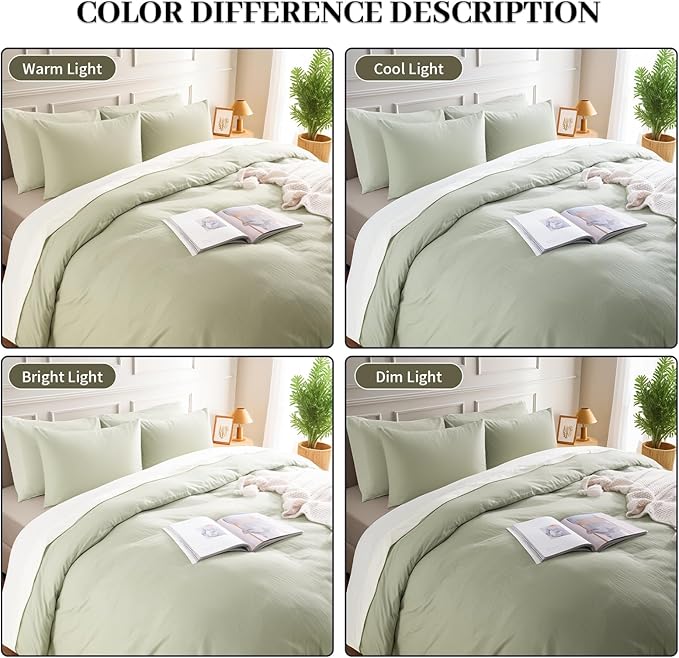 Linen Duvet Cover Set - Twin - 2 Piece