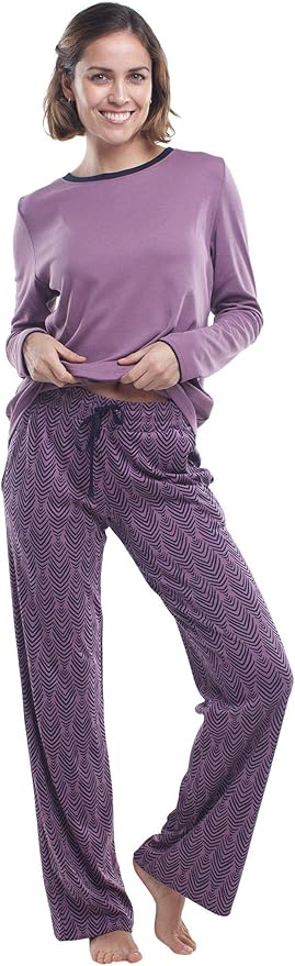 Women's Pajama Set - Long Sleeve - 2 Piece