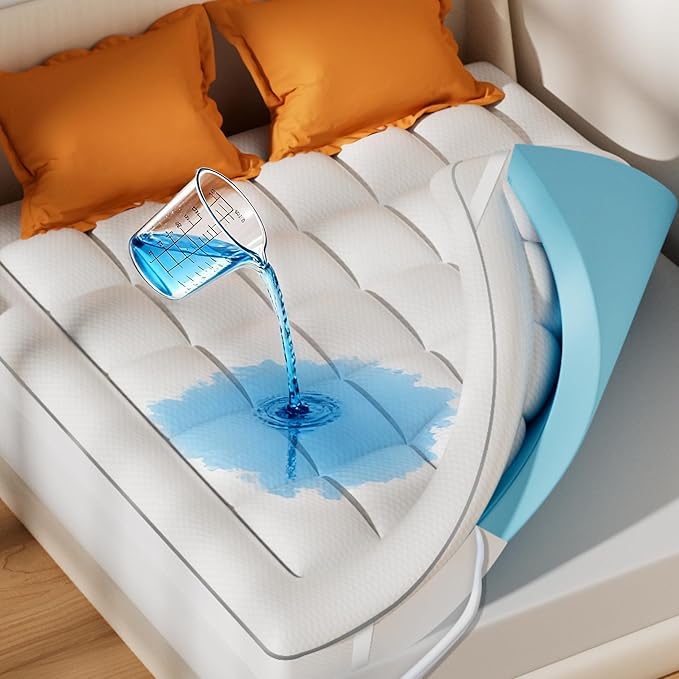 Down Alternative Waterproof Mattress Topper - Twin