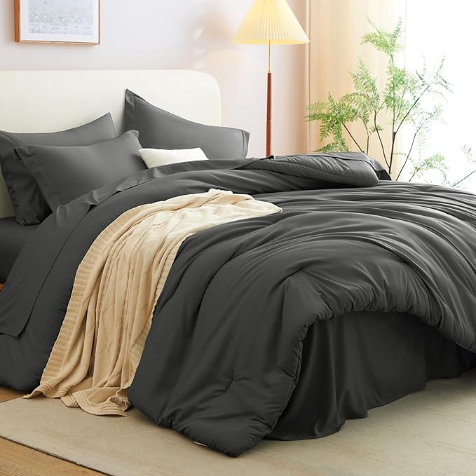 Down Alternative Comforter Set - Queen - 7 Piece