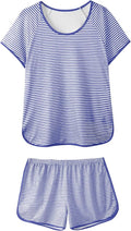 Women's Shorts Pajama Set - Short Sleeve - 2 Piece