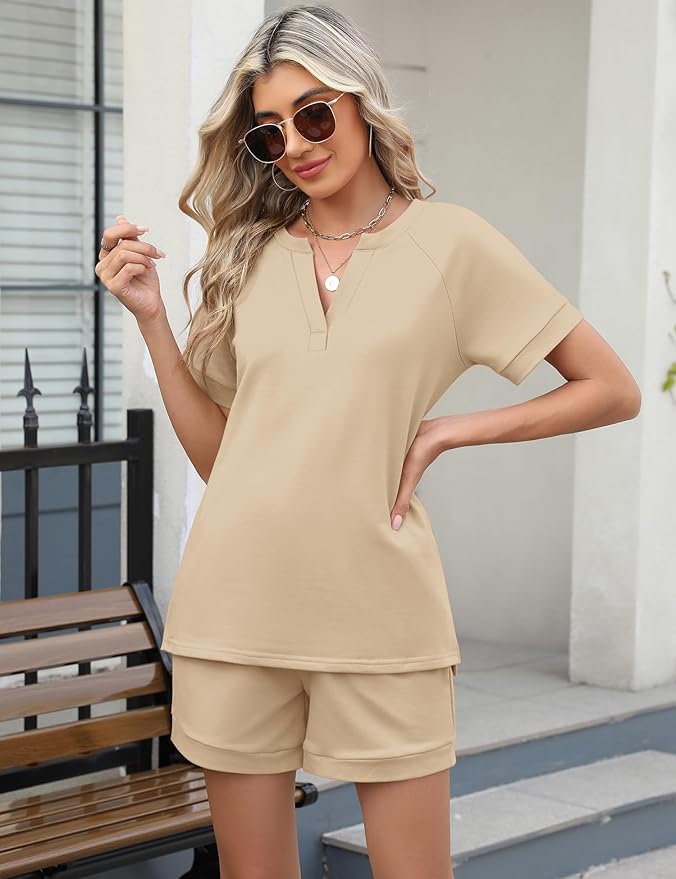 Loungewear Set - Shorts - 2 Piece