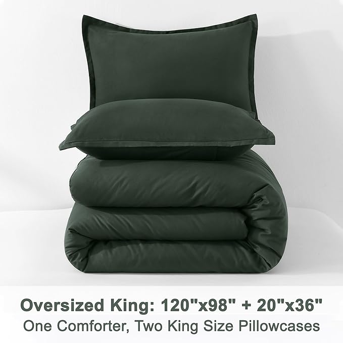 Comforter Set - King - 120 x 98 in - 3 Piece