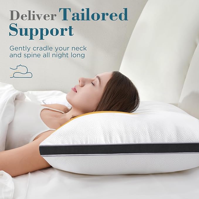 Down Alternative Cooling Bed Pillow - Queen - 2 Piece