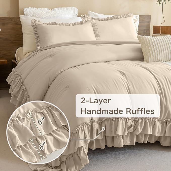 Linen Comforter Set - Queen - 3 Piece
