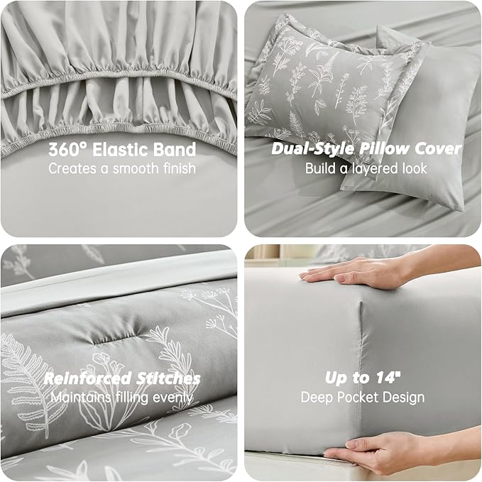 Comforter Set - Full - 7 Piece