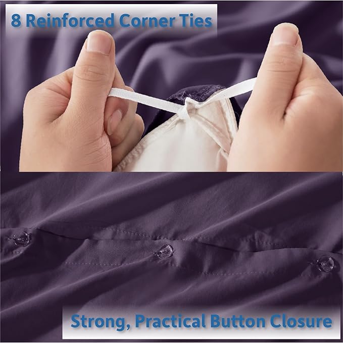 Down Alternative Duvet Cover Set - Queen - 4 Piece
